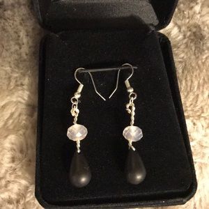 Earrings, crystals
